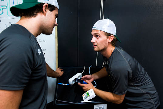 Ludvig Elvenes och Simon Ryfors