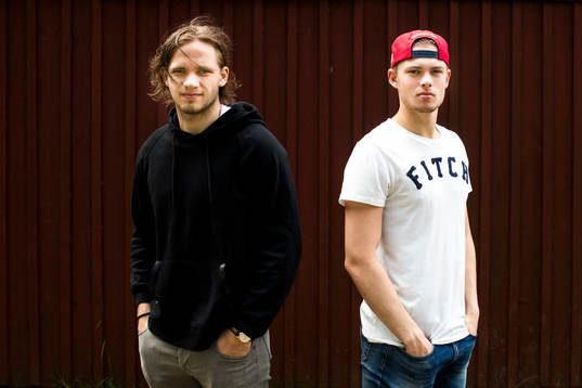 Timothy Liljegren och Lucas Elvenes