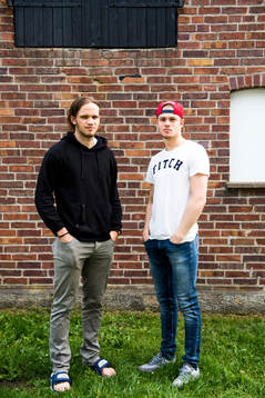 Timothy Liljegren och Lucas Elvenes