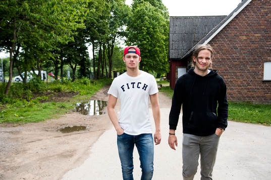 Lucas Elvenes och Timothy Liljegren