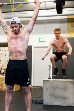 Timothy Liljegren och Lucas Elvenes