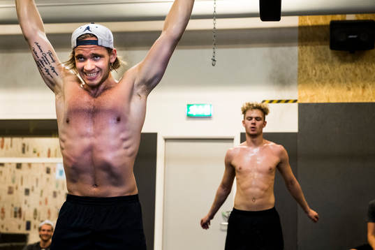 Timothy Liljegren och Lucas Elvenes