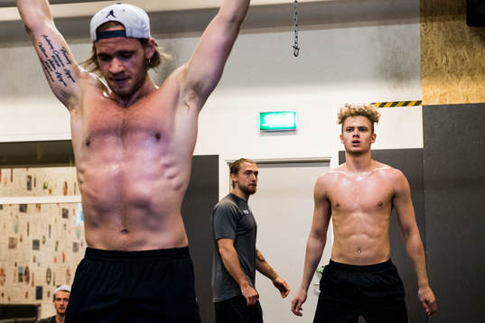 Timothy Liljegren och Lucas Elvenes