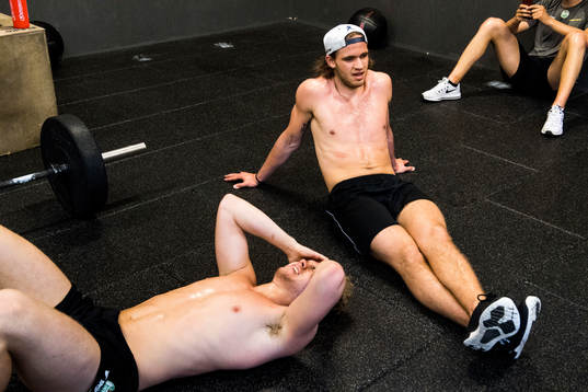 Lucas Elvenes och Timothy Liljegren
