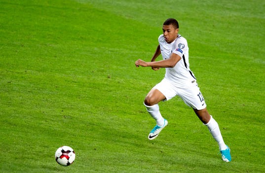 Frankrikes Kylian Mbappe