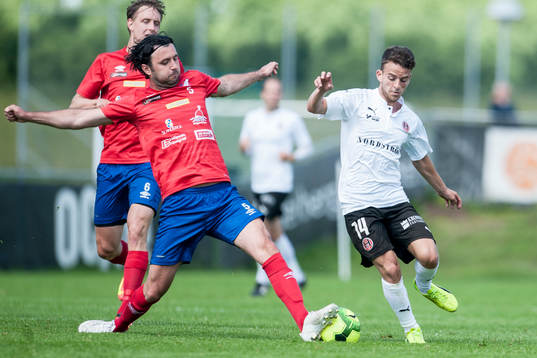 Höganäs Nikqi Visar och Hittarps Omar Hamid