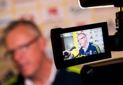 Sveriges förbundskapten Janne Andersson