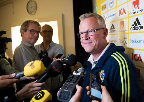Sveriges förbundskapten Janne Andersson