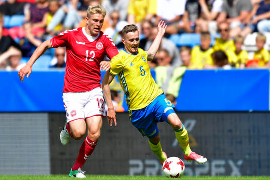 Danmarks Rasmus Nissen Kristensen och Sveriges Adam