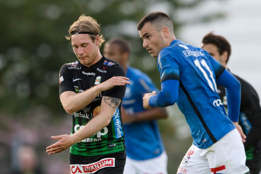 Varbergs Christoffer Arvidsson deppar
