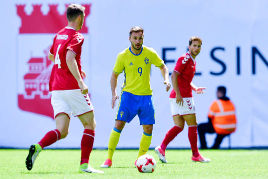 Danmarks Patrick Banggaard och Sveriges Muamer Tankovic