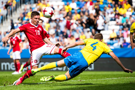 Danmarks Mads Pedersen och Sveriges Joakim Nilsson