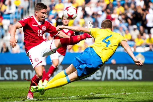 Danmarks Mads Pedersen och Sveriges Joakim Nilsson