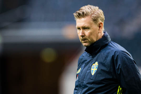 Sveriges assisterande förbundskapten Peter Wettergren