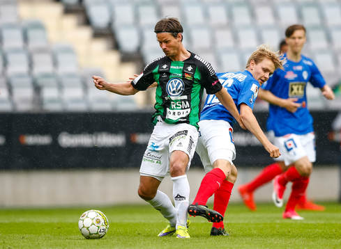 GAIS Dusan Djuric och Åtvidabergs Simon Marklund