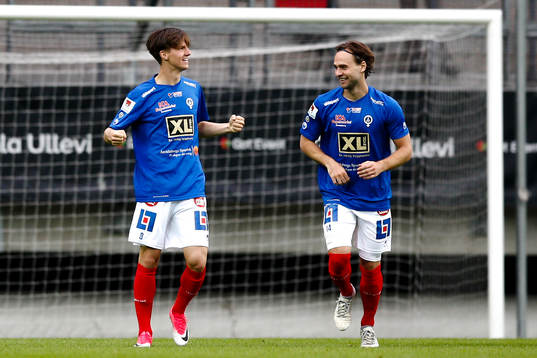 Åtvidabergs spelare jublar