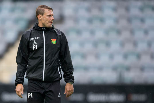 GAIS tränare Patrik Ingelsten deppar