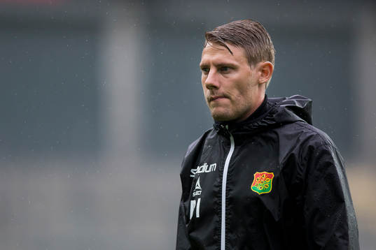 GAIS tränare Patrik Ingelsten deppar