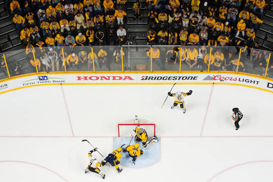 Pittsburghs Patric Hörnqvist jublar