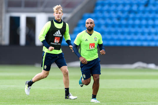 Filip Helander och Samuel Armenteros