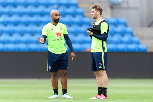 Samuel Armenteros och Christoffer Nyman