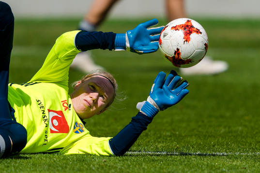 Sveriges målvakt Hedvig Lindahl