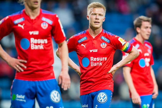 Helsingborgs Andreas Landgren deppar