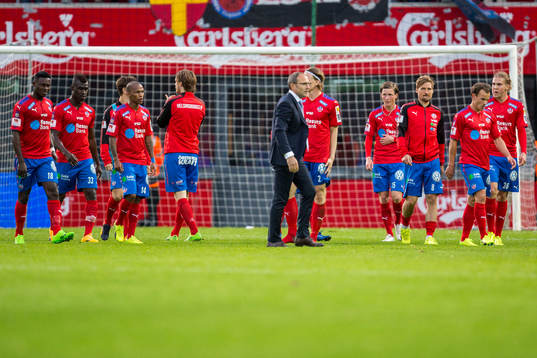 Helsingborgs spelare deppar
