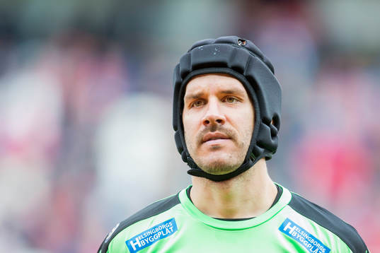 Helsingborgs målvakt Matt Pyzdrowski