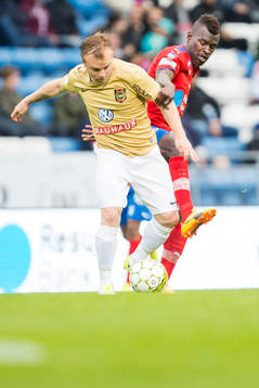 Brommapojkarnas Christopher Brandeborn och Helsingborgs