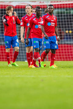 Helsingborgs spelare deppar