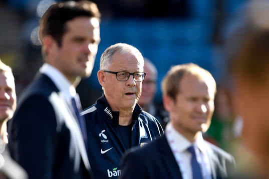 Norges förbundskapten Lars Lagerbäck