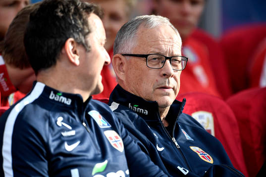 Norges förbundskapten Lars Lagerbäck