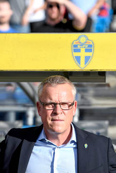Sveriges förbundskapten Janne Andersson