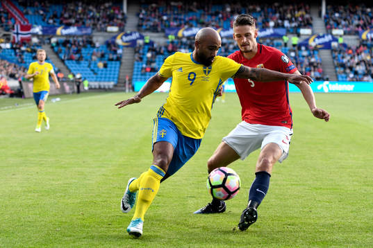 Sveriges Samuel Armenteros och Norges Gustav Valsvik