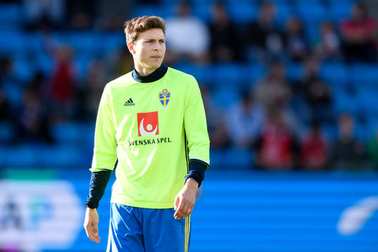 Sveriges Victor Nilsson Lindelöf innan