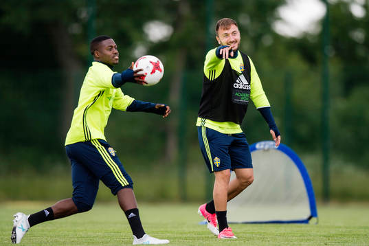 Isak Ssewankambo och Muamer Tankovic