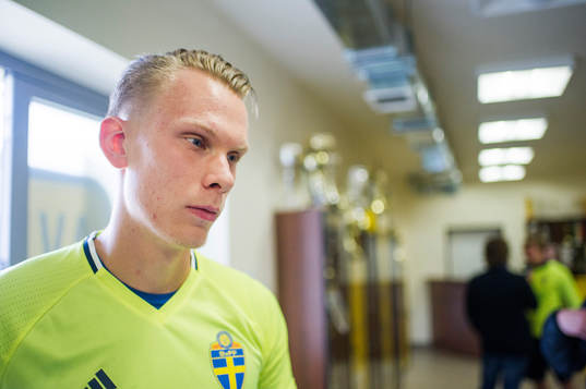 Målvakt Pontus Dahlberg
