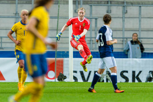 Sveriges målvakt Hedvig Lindahl