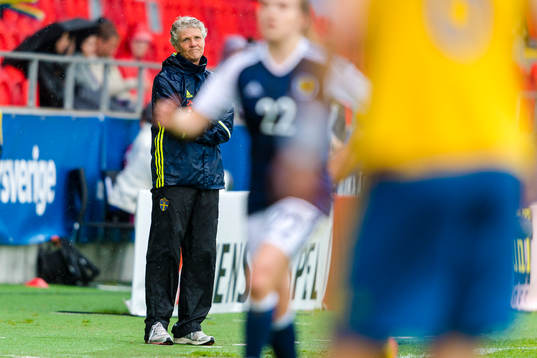 Sveriges förbundskapten Pia Sundhage