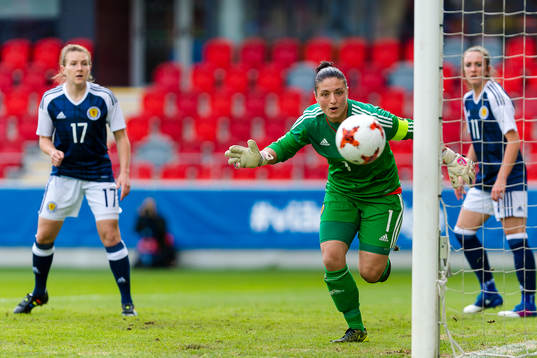 Skottlands målvakt Gemma Fay