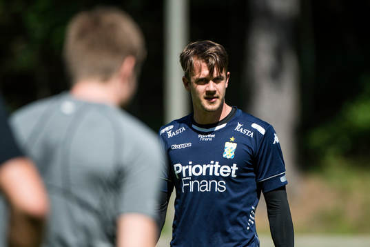 Målvakt Erik Dahlin