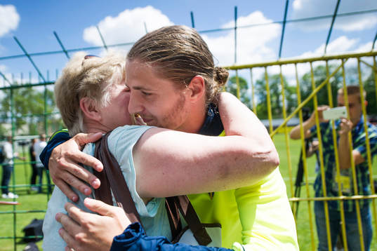 Bläddra bland fler bilder av Fotboll, Inför U21-EM, Träning och Presskonferens
