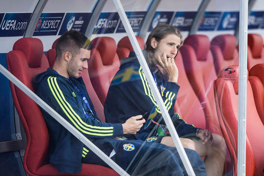 Egzon Binaku och Pawel Cibicki på Arena Kielce