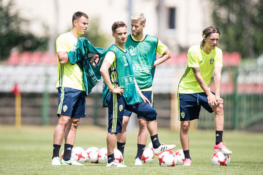 Melker Hallberg, Amin Affane, Filip Dagerstål och