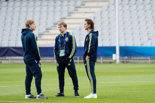 Alexander Fransson, Simon Tibbling och Kristoffer Olsson