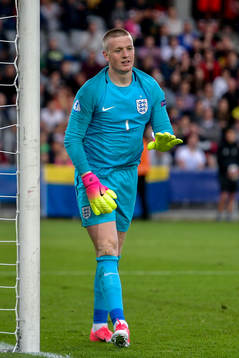 Englands målvakt Jordan Pickford