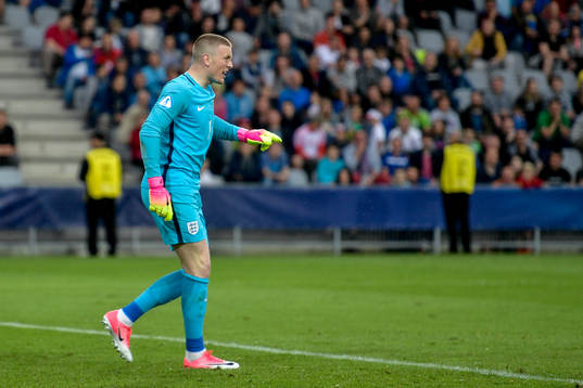 Englands målvakt Jordan Pickford