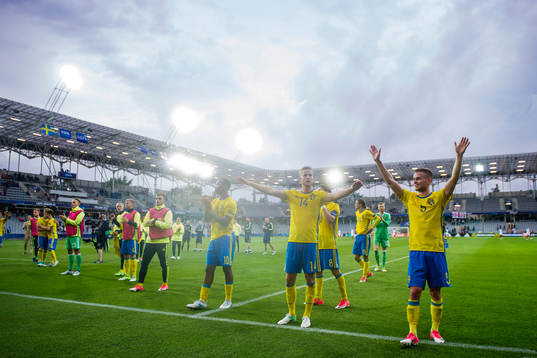 Sveriges Carlos Strandberg, Filip Dagerstål och Adam