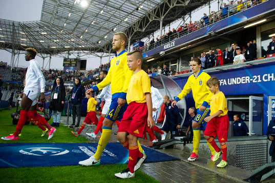 Sveriges Filip Dagerstål och Kristoffer Olsson